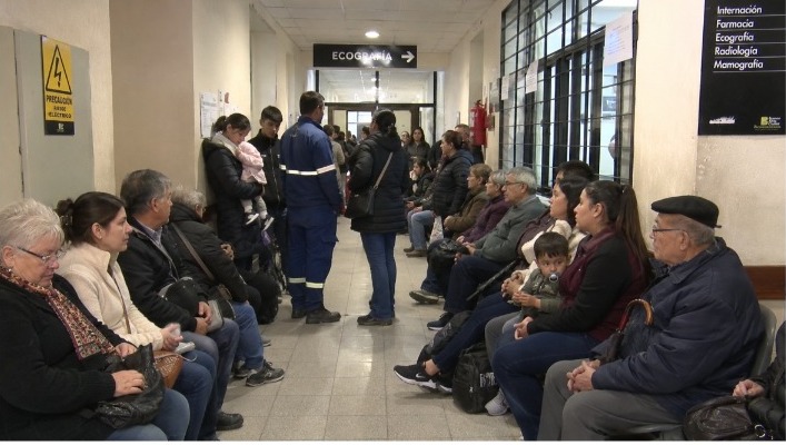 Sala de espera del hospital